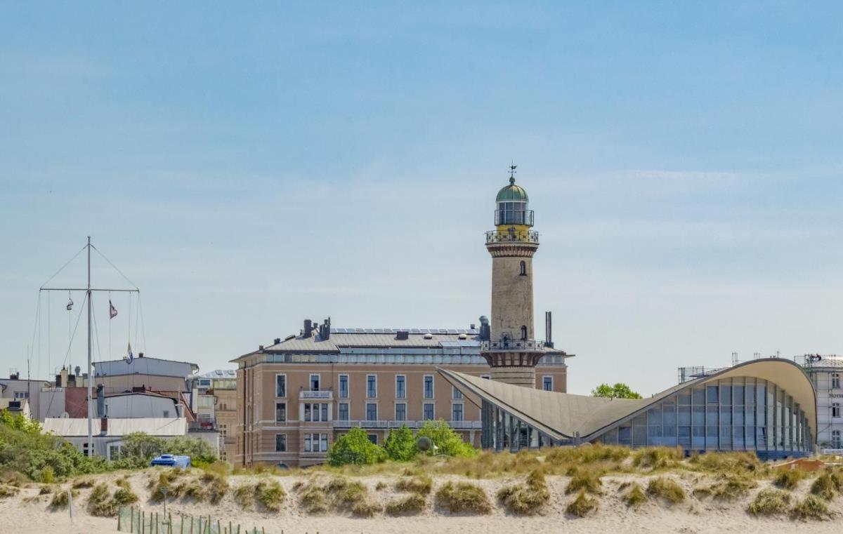 Ferienwohnung Vormann Jantzen, direkt am Leuchtturm Rostock Exterior foto